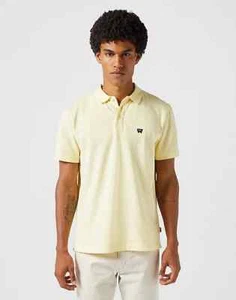 WRANGLER Refined Polo Shirt in Yellow  maglia 112350394 - Imagen 1 de 4