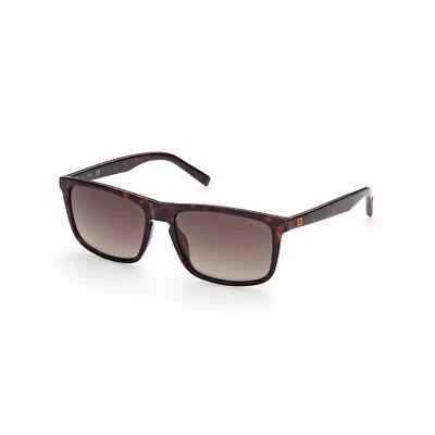 Gafas de sol cuadradas de plástico tortuga Guess GU00025 52G 59-17-145 GU6891 Foto 1 de 4