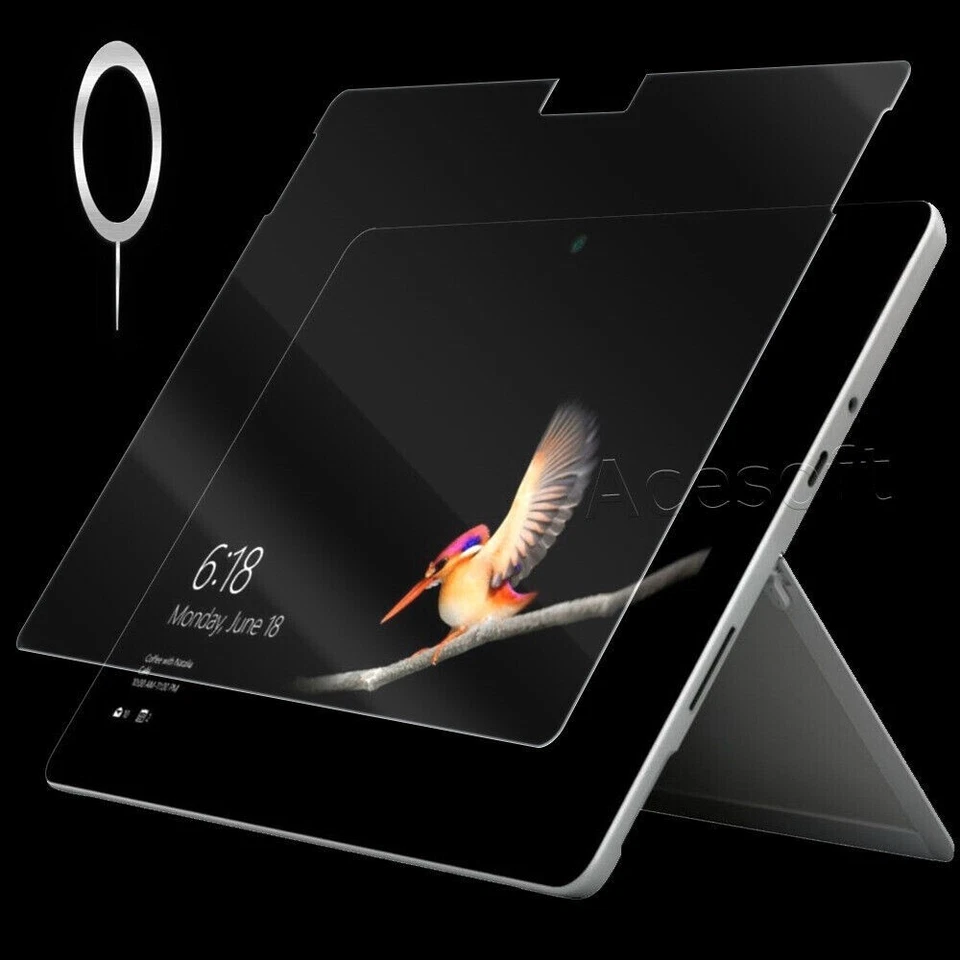 High-Sensitivity Tempered Glass Screen Protector for Microsoft Surface Go 2 2020 - Image 1 of 1
