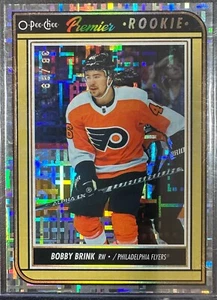 2022-23 OPC O-PEE-CHEE HOCKEY BOBBY BRINK PREMIER DIAMOND RAINBOW FOIL RC #38/99 - Picture 1 of 2