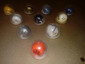 Lote de 10 Cascos de Fútbol Riddell Miniatura Máquina Gumball  - Imagen 1 de 2