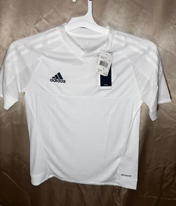 Adidas Tiro 15 Football/Soccer Youth Jersey Size SMALL White New With Tags - Picture 1 of 3