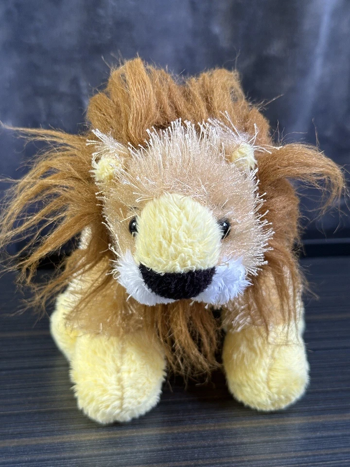 Webkinz Lil’ Kinz Lion By Ganz Plush Stuffed Animal Big Cat - Image 1 of 4