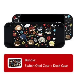 Nintendo Switch OLED Case Cover Shell P5r Accessories For Joycon Controller - Picture 1 of 16