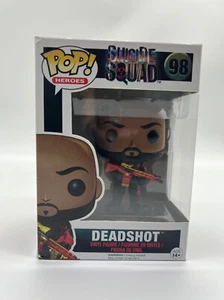 Funko Pop Vinyl Heroes Suicide Squad Deadshot #98 brand new - Picture 1 of 2