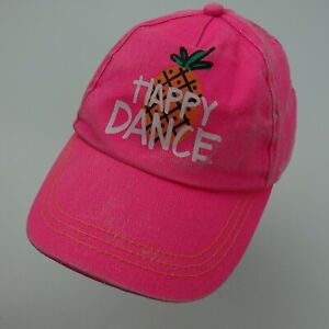 Happy Dance Pineapple Girls Ball Cap Hat Adjustable Baseball