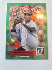 2014 Donruss Elite Dominator Red Sox Baseball Card #27 Pedro Martinez 711/999