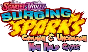 POKEMON Scarlet & Violet Surging Sparks NM MT SINGLES YOU PICK SV08 COM/UNCOM - Picture 1 of 1