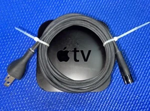 Apple TV + Fuente de alimentación (2.ª generación) 8 GB Transmisor multimedia - A1378 (sin control remoto) - Imagen 1 de 5