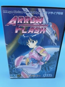 ARROW FLASH Sega Mega Drive Japan AUTHENTIC CIB Nice! US Seller - Picture 1 of 5