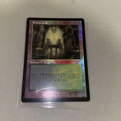 Overgrown Grave Old Frame Foil Japanese Used Safe Packaging - Image 1 of 2