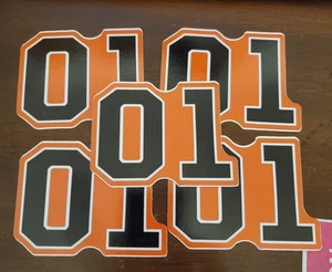 DUKES OF HAZZARD 01 #01 STICKERS 5 PACK LOT RETRO VINTAGE 3" 5-year Warranty - Picture 1 of 23