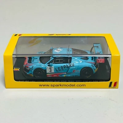 Spark Model Excellent Condition spark 1 43 Audi R8 LMS Ultra Belgian Audi Club T - Image 1 of 4