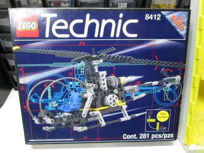 Lego Technic 8412 Nighthawk Sky Wasp Helicopter / Airplane Vintage 1995 Release - Image 1 of 4