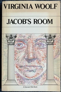 Virginia Woolf Jacob's Room htf Milton Glaser cover 3rd Harvest/HBJ pb printing - Imagen 1 de 3