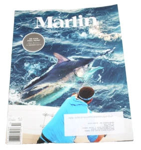 Marlin Magazine October 2023 Do Fish Feel Pain Top New Tech Boatbuilding - Foto 1 di 1