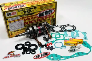 Yamaha Banshee 350 Engine Rebuild Kit Hot Rods Crankshaft Gasket Seals NGK Plugs - Picture 1 of 24