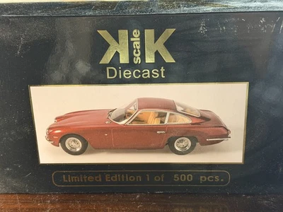 KK-Scale 1:18 – Lamborghini 400 GT 2+2 (1965) – Red Metallic – Edizione Limitata - Immagine 1 di 4