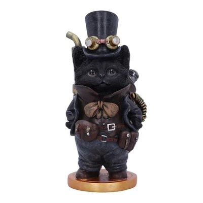 Nemesis Now Steamsmith's Cat 19.5cm, Black - Image 1 of 4