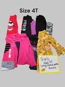 Girls Size 4T Mix Outfit Wardrobe/Bundle/Lot/Set - Picture 1 of 10