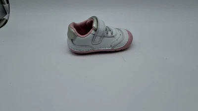 Stride Rite Girls Soft Motion Adalyn Athletic Sneaker, White/Silver, 5 Toddler - Image 1 of 4