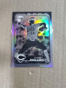 2024 Topps Chrome Negative Refractor  Connor Phillips Rookie   20 - Picture 1 of 3