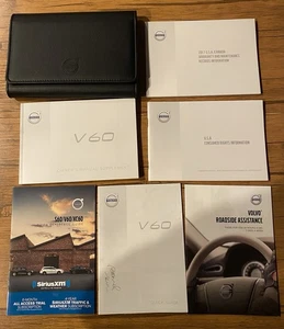 2017 Volvo V60 Used Owners Manual Set With Case - Foto 1 di 1