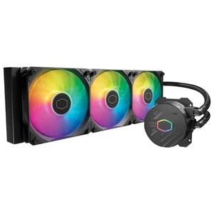 Cooler Master 360L Core AIO Liquid CPU Cooler ARGB AMD LGA1700 3x120mm (Black) - Picture 1 of 12