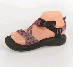 Chaco Women's Youth Size 5 Sandals Buckle Canvas Hiking Casual (#L4 - Picture 1 of 9