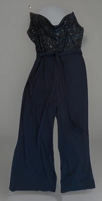 Women’s BCBGeneration Medium Formal Black Pants Suit Sequin Top - Image 1 of 4