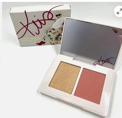 Kylie Jenner Cosmetics 'Kris' Powder Blush & Highlighter Duo-NIB - Image 1 of 2