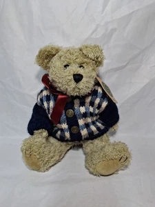 Boyd's Bears The Archive Collection Weaver Berrybrook Blue Plaid Sweater W Tag - Picture 1 of 5