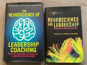 Neuroscience for Leadership: Lot Of 2 - Coaching Bossons Swart HC/DJ - Picture 1 of 2