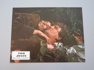 ALBERT FINNEY DIANE CILENTO ""TOM JONES"" LOBBY CARD LB5*