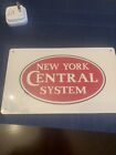 New York Central System Metal Sun 10? X 6?