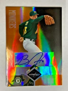 2004 LEAF LIMITED BASEBALL BARRY ZITO AUTOGRAPH MONIKERS CARD #192 - 04/10 RARE - Picture 1 of 3