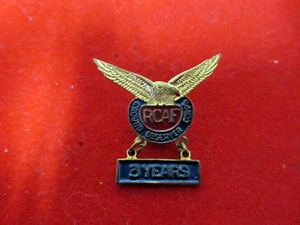 Royal Canadian Air Force Ground Observer Corps Pin w/3 Year Bar - Picture 1 of 2