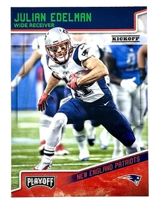 2018 Panini Playoff Kickoff #128 Julian Edelman New England Patriots - Picture 1 of 2