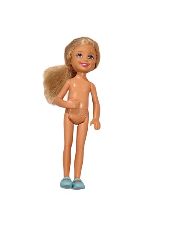 Mattel Barbie 2019 Nude Doll with Blue shoes Cover