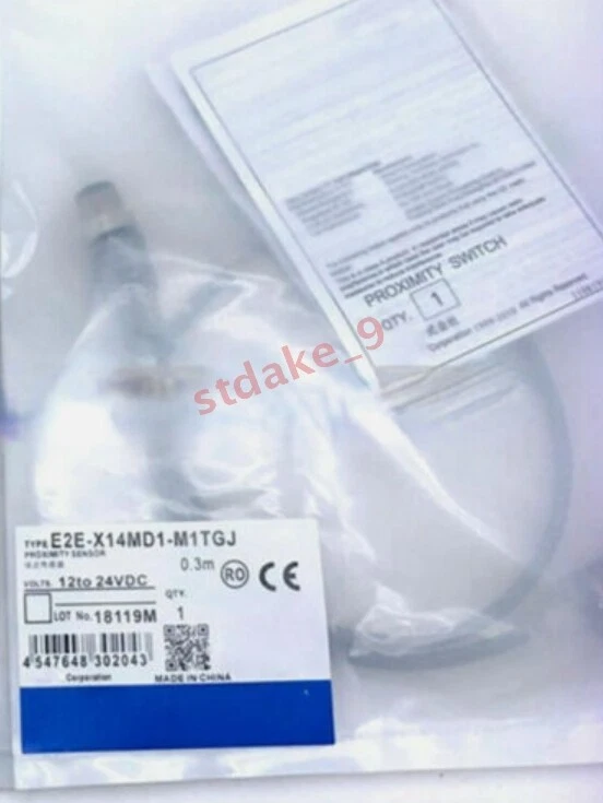 New For OMRON proximity switch E2E-X14MD1-M1TGJ 1Pcs - Image 1 of 1