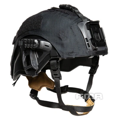 FMA Tactical Helmet Integrated Head Protection System IHPS Helmet w/ Shroud Camo - Image 1 of 4