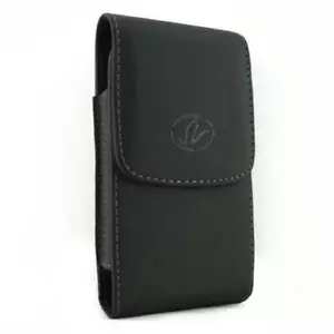 CASE BELT CLIP LEATHER HOLSTER COVER SOFT POUCH VERTICAL CARRY for CELL PHONES - Picture 1 of 6