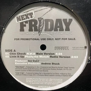 NEXT FRIDAY SOUNDTRACK (VINYL EP) 1999!!  RARE!!  N.W.A. + WYCLEF + WU-TANG CLAN - Picture 1 of 2