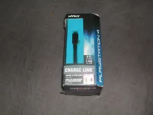 Nyko PS4 Charge Link Micro USB Cable for Sony PS4 Controller and Slim PS Vita - Picture 1 of 3