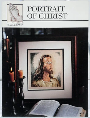 1996 Portrait Of Christ Praying Hands Stitch Pattern - Image 1 of 4