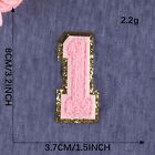 Number Patches Sew On Appliques Embroidered Iron On 0-9 Stickers Diy Accessories