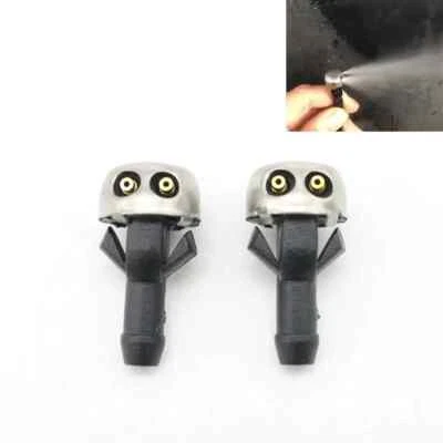 Par de boquillas de lavado de parabrisas Jet para Mercedes Benz R107 W114 115 123 1968-1989 Foto 1 de 4