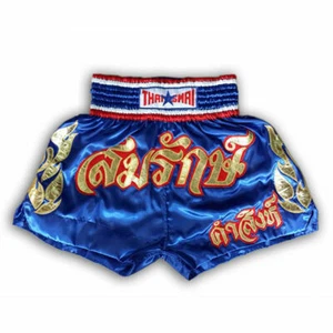Somrak Muaythai Champion Shorts Muay Thai Embroidery Mma UFC Kick Boxing Costume - Picture 1 of 2
