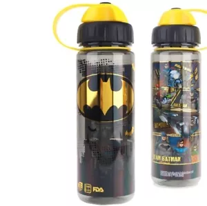 DC Batman BPA y BPS Gratis Tritan Botella de Agua Bebida Niños Contenedor Taza 17.5-oz - Imagen 1 de 4