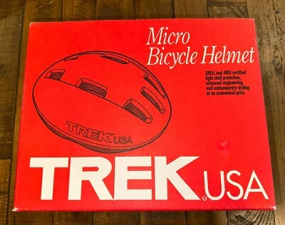 Vintage TREK USA Micro Helmet Purple Size Medium Rare Color New In Box - Image 1 of 4